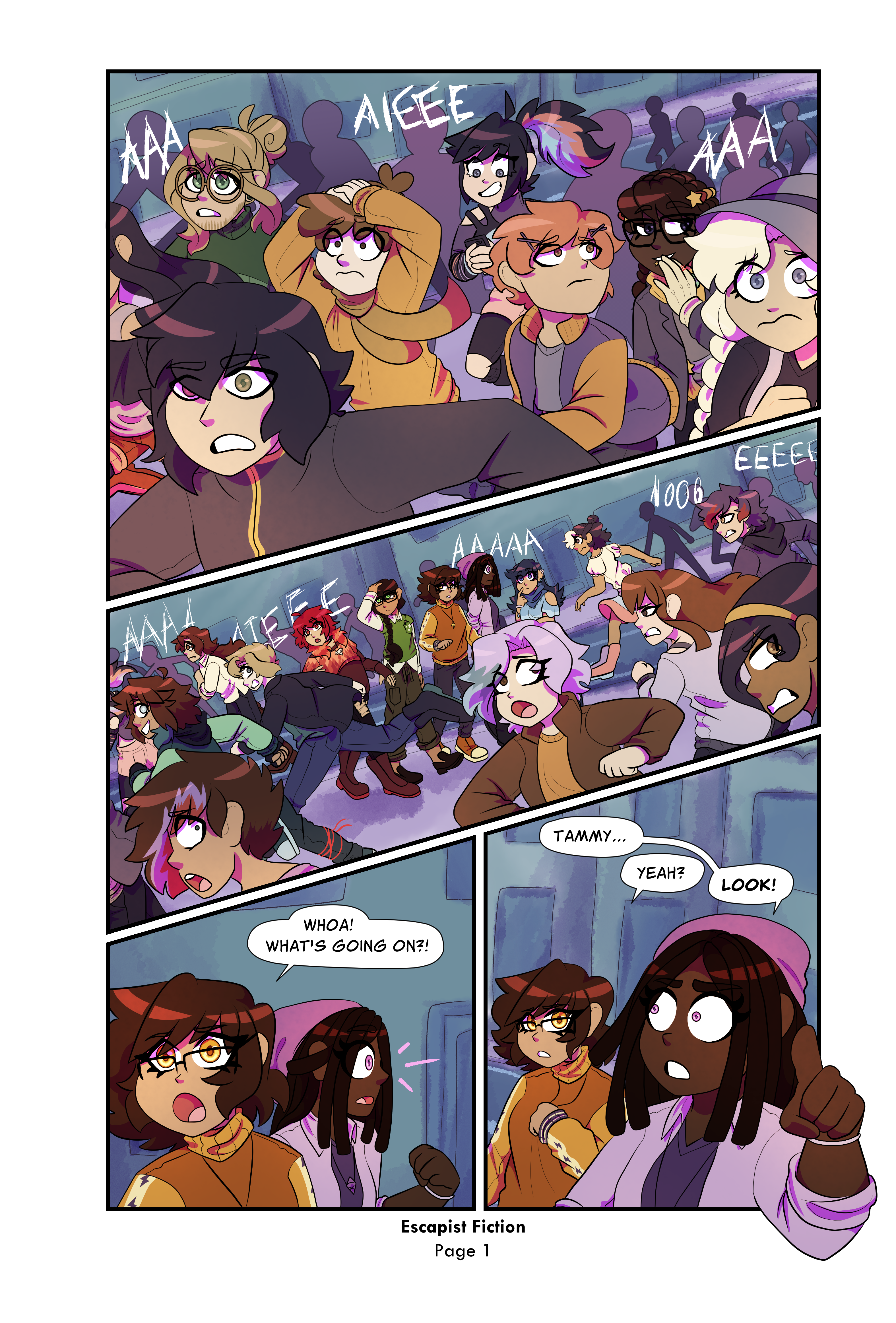 WELCOME TO ESCAPIST FICTION! I hope you enjoy the ride!